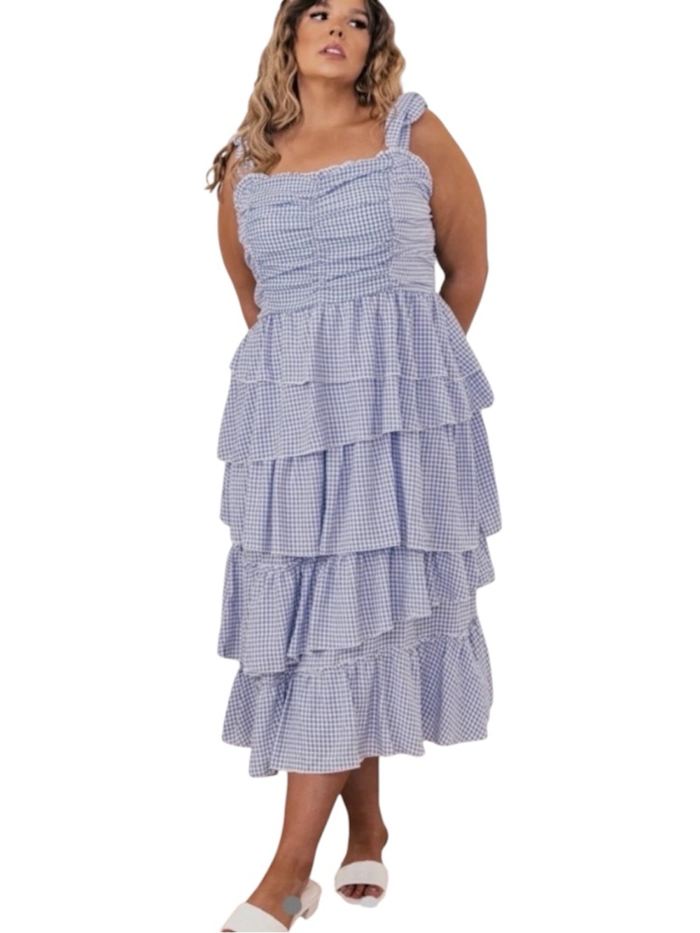 JESSAKAE Estella Gingham Dress
